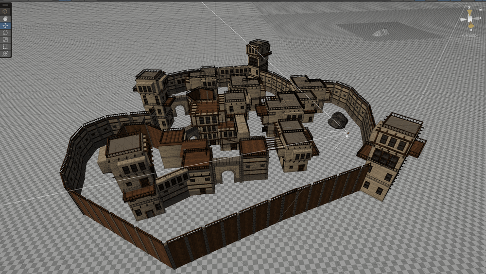Desert Town, Set Piece #1