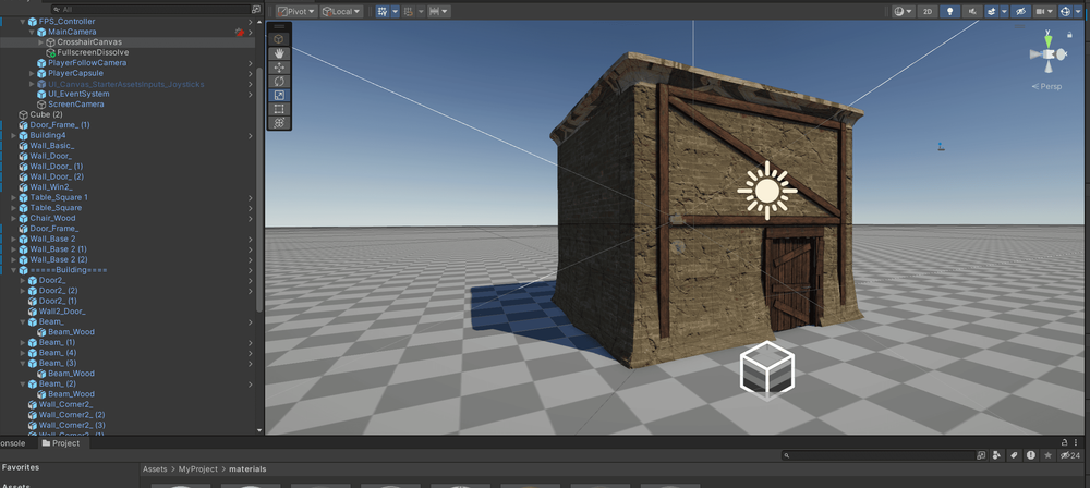 Desert Shack, Set Piece #2