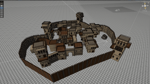 Desert Town, Set Piece #1